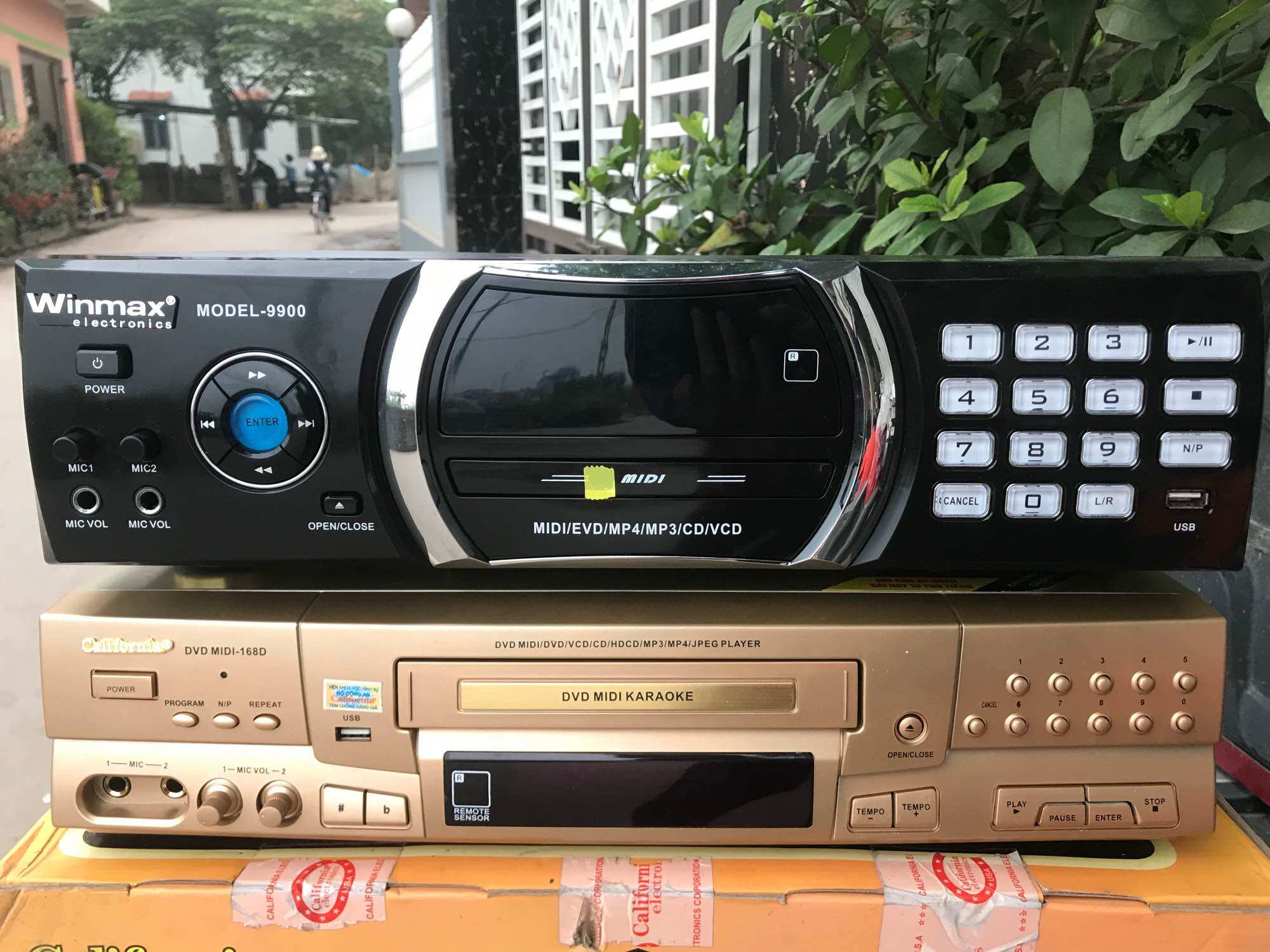 Đầu đĩa , đầu karaoke California, WINMAX , , NANOMAX ,