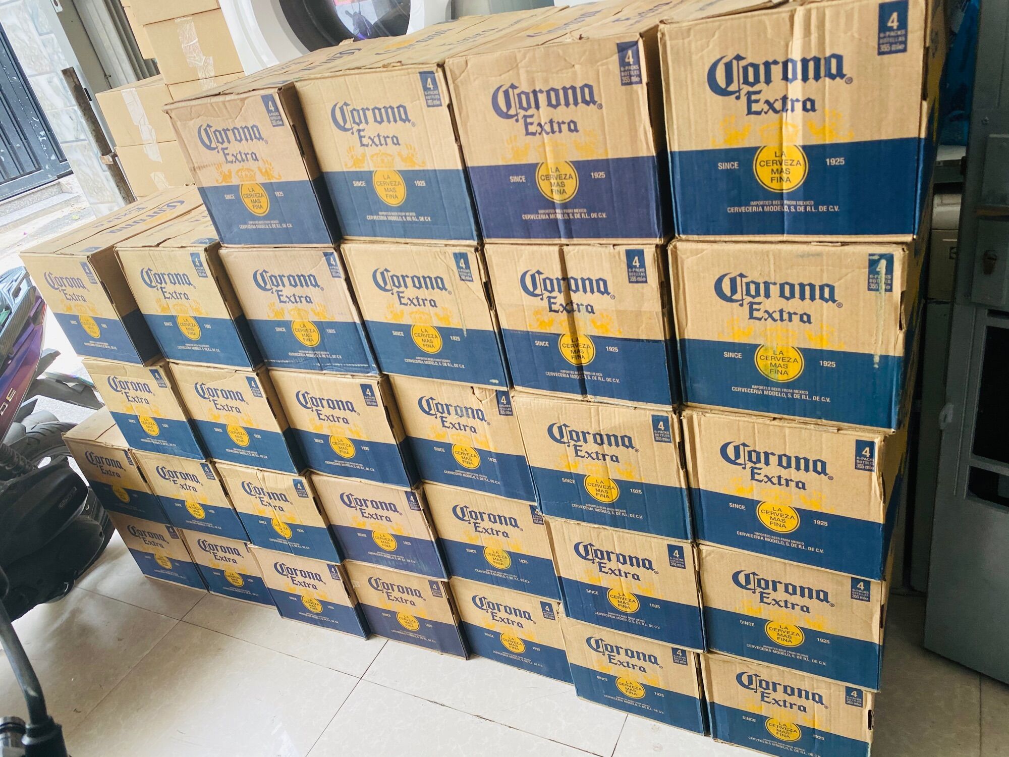 Bia Corona Extra 355ml set 6 chai ( date 8/2022)