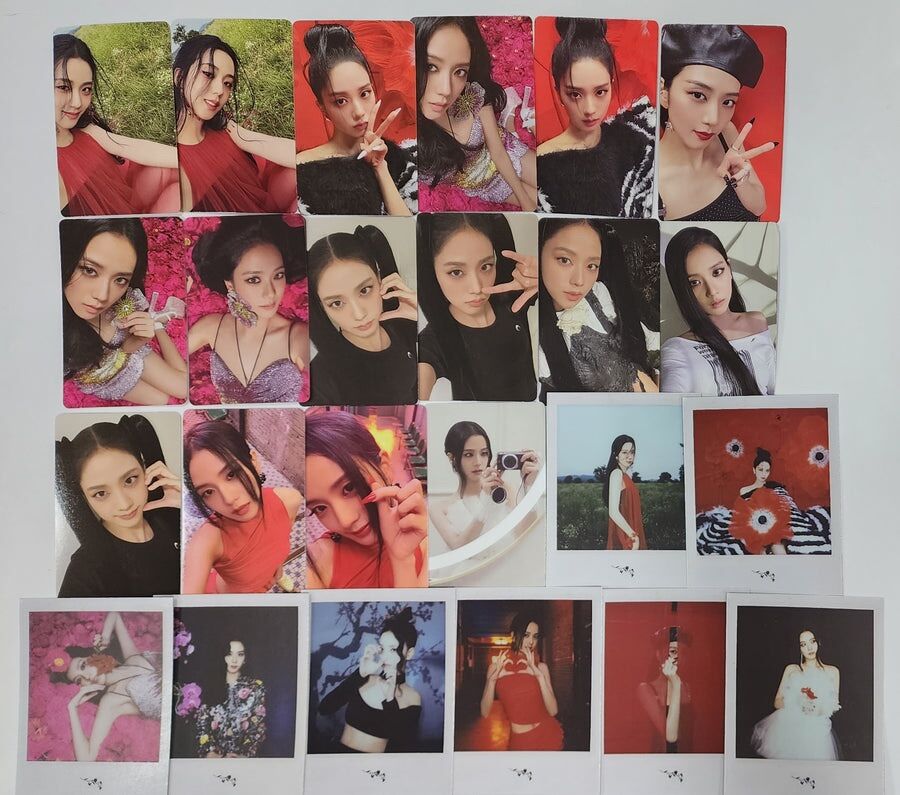 Photocard Jisoo Blackpink Flower pob kt, yg, am,...