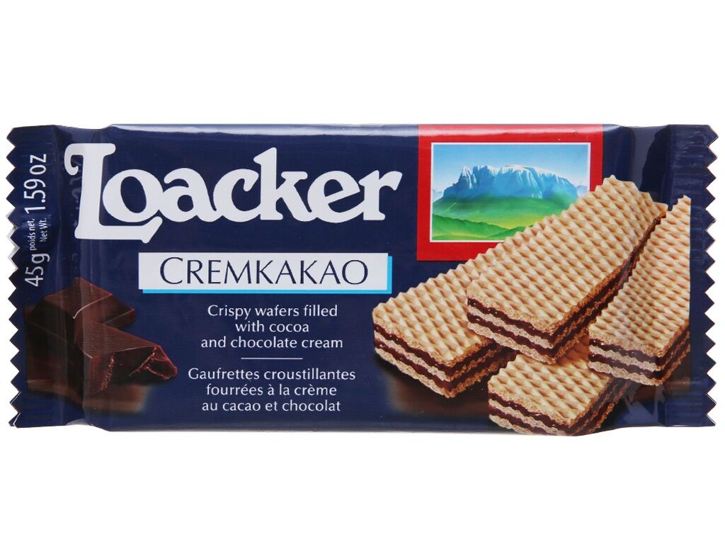 Bánh Xốp Loacker Cocoa