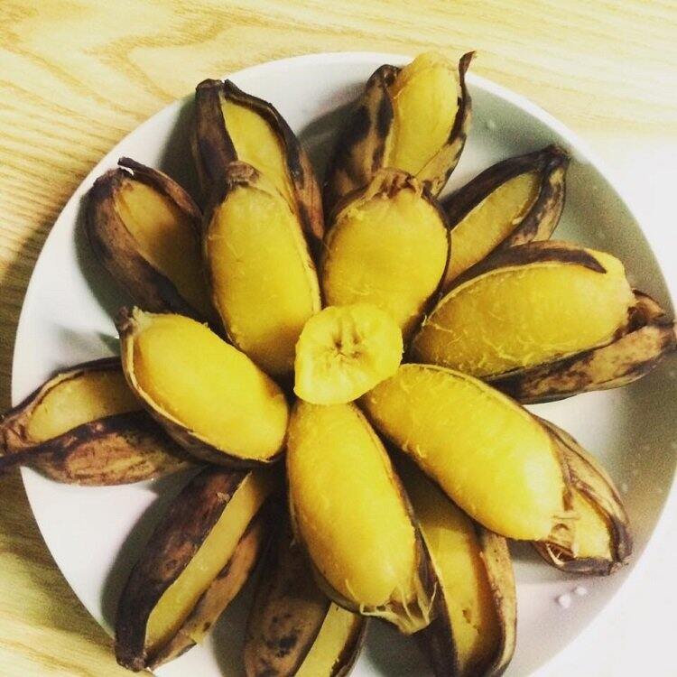 Chuối sáp Trà Vinh thơm dẻo cơm vàng-1Kg