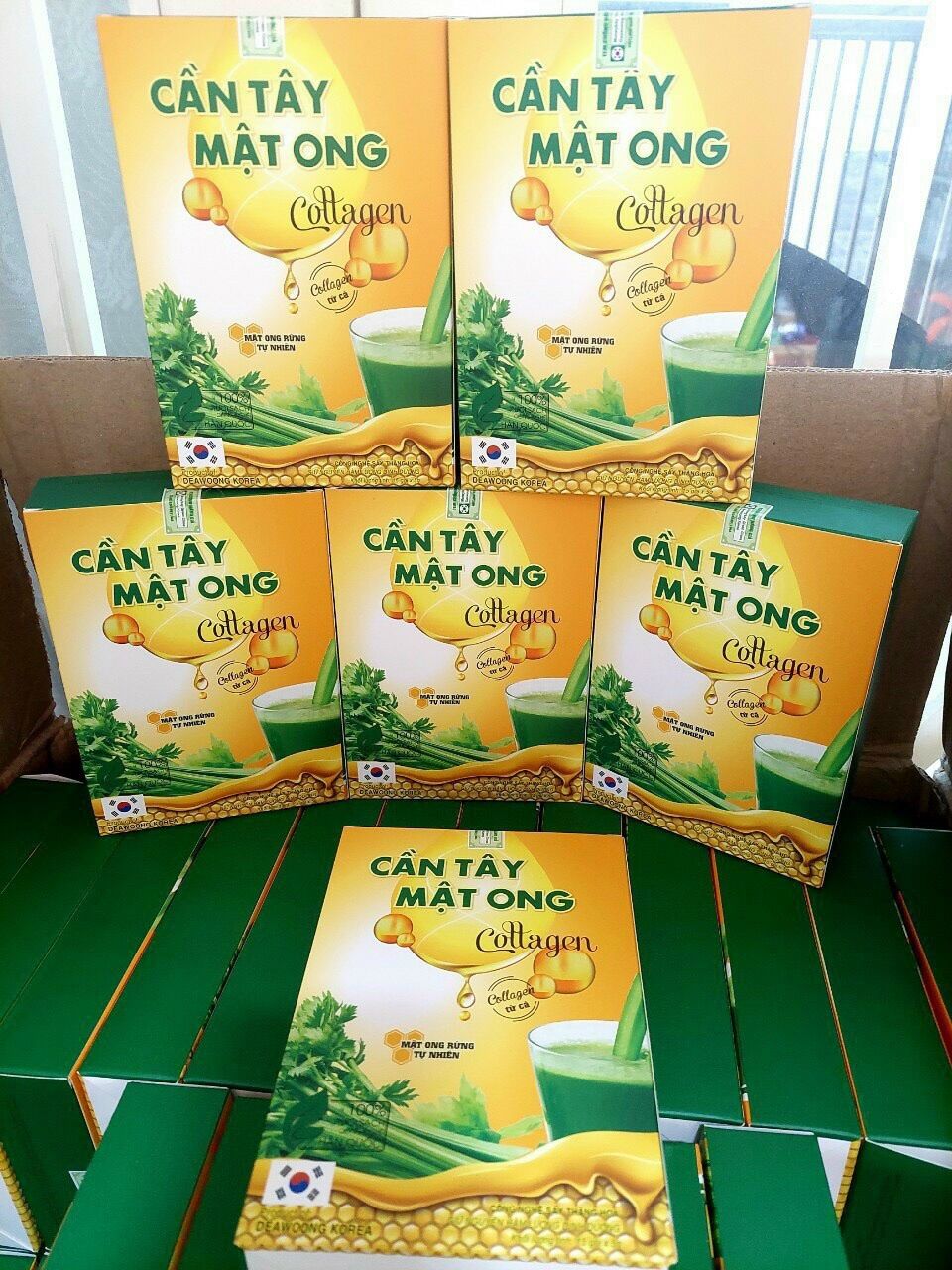 Bột cần tây mật ong - hỗ trợ giảm cân