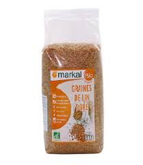(Tách lẻ 100g) Hạt lanh vàng hữu cơ Markal