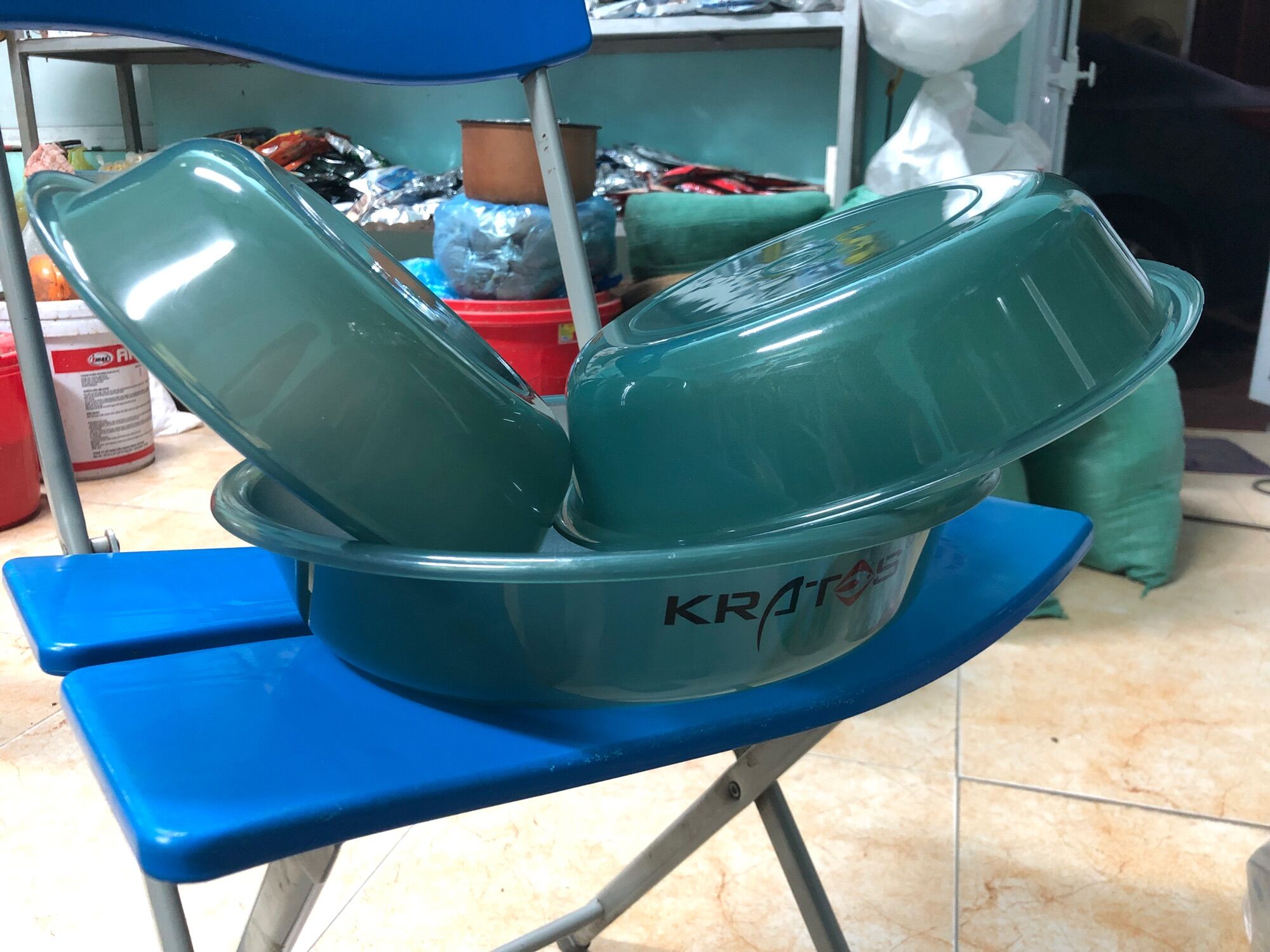 Bộ 3 Chậu Trộn Mồi