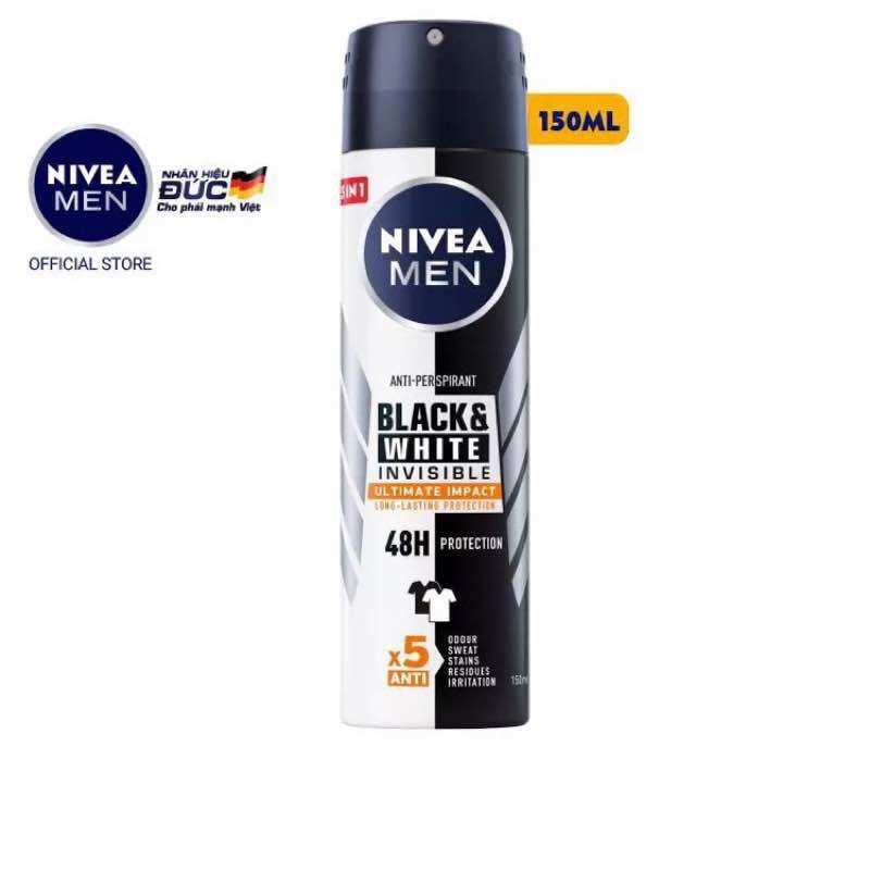 Xịt ngăn mùi nivea men 150ml