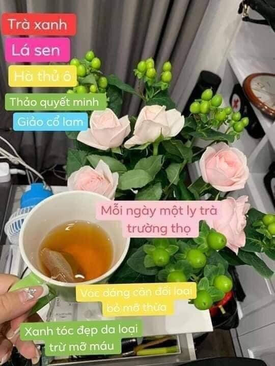 Trà đông y dưỡng sinh Tiens trà giảm mỡ máu, men gan, thanh lọc cơ thể, giải nhiệt, phòng đột quỵ