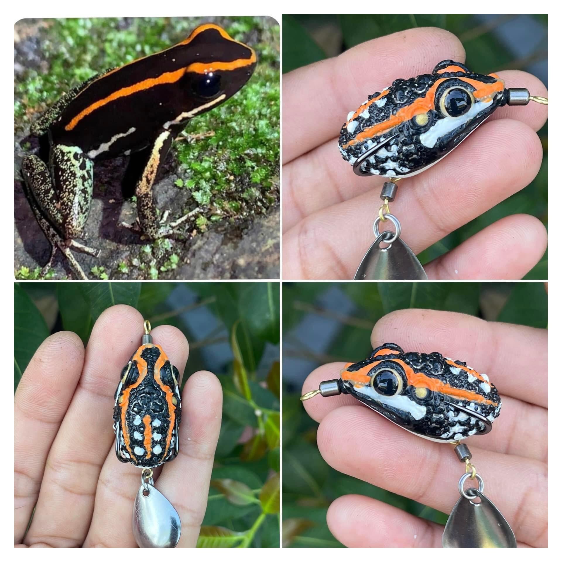 nhái hơi emo lưỡi độ 3.5cm 7g