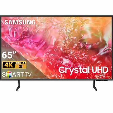 Tivi Samsung 65 Inch Crystal UHD DU7700 4K Smart TV (2024) - Hàng chính hãng, mới 100%, nguyên Seal,