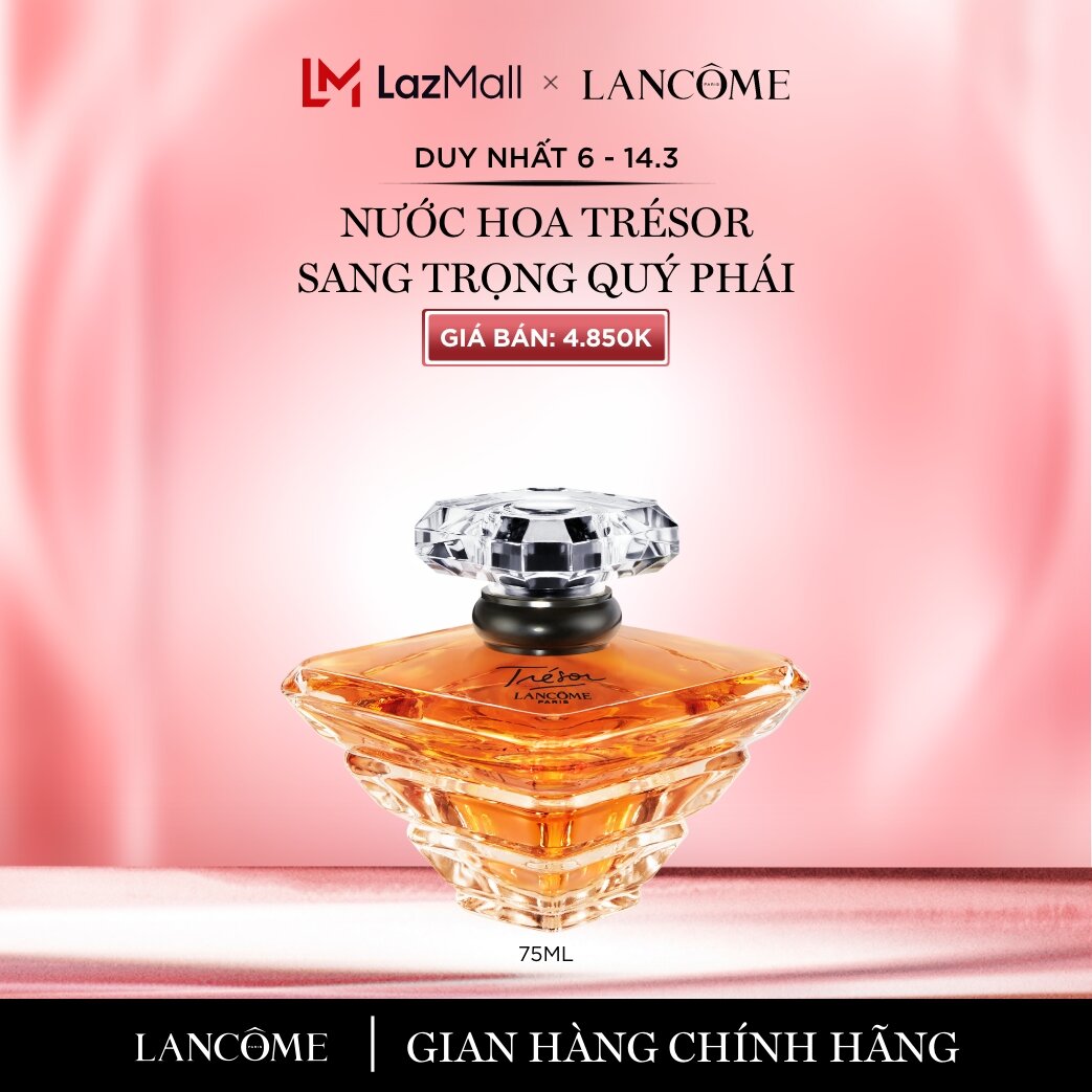 Nước hoa Lancome Tresor EDP 100ml Sang Trọng Quý Phái [Quà tặng kèm không hiển thị trong giỏ]