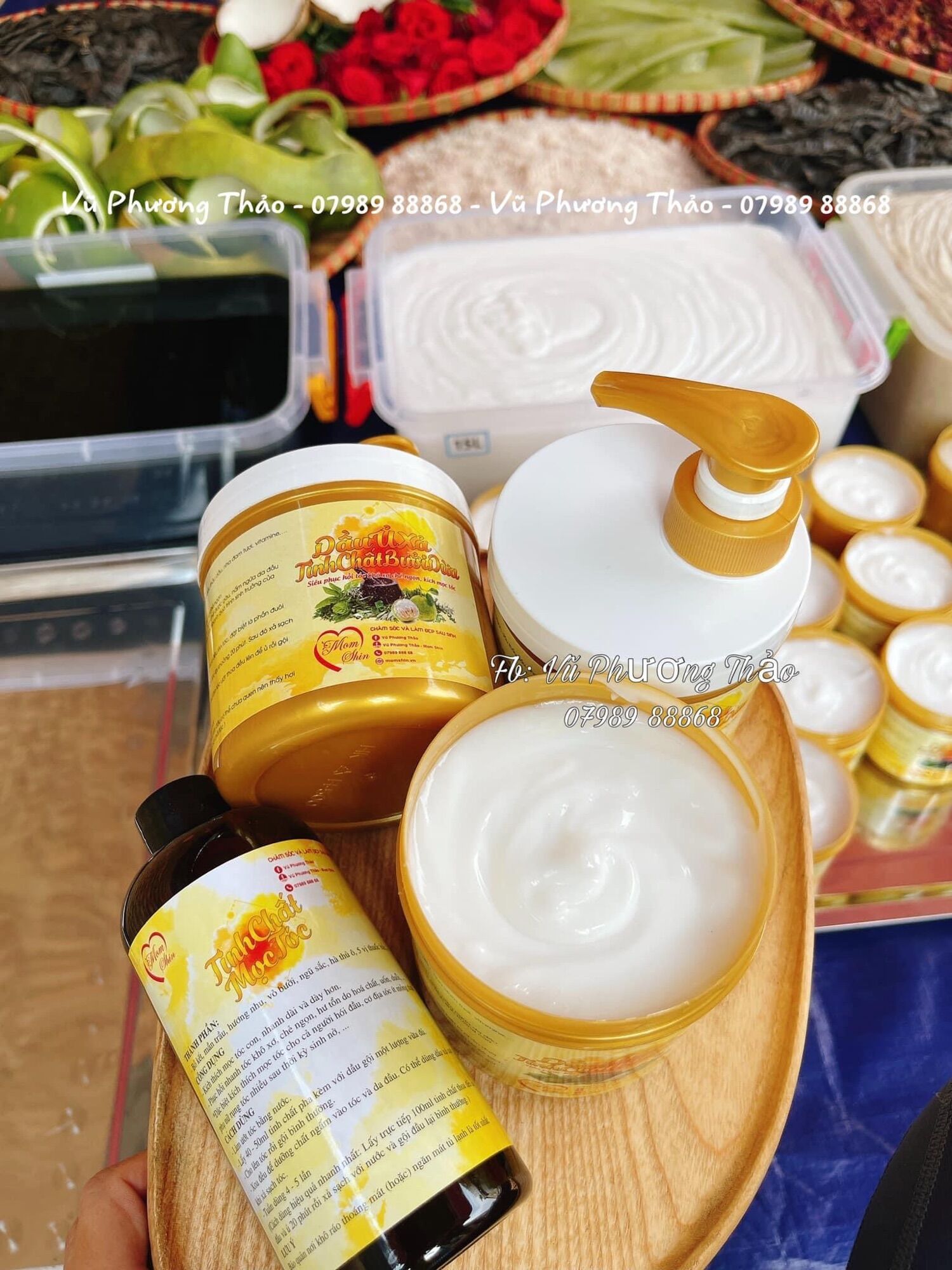 Ủ XÃ TÓC BƯỞI DỪA