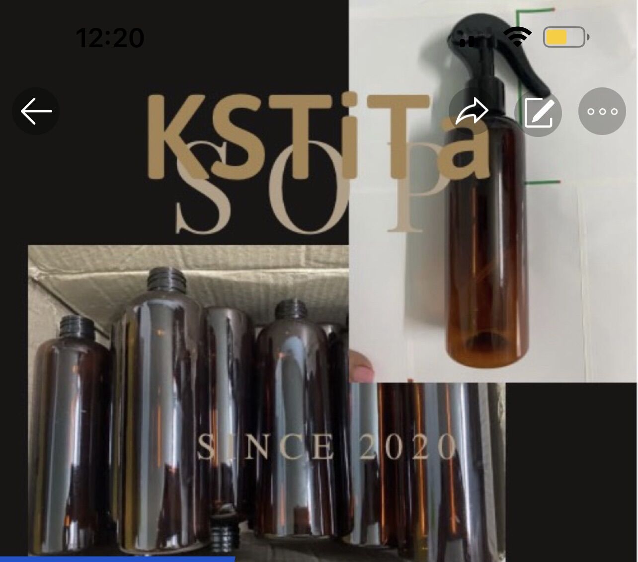 Combo 5 vỏ chai 250ml xịt phun sương