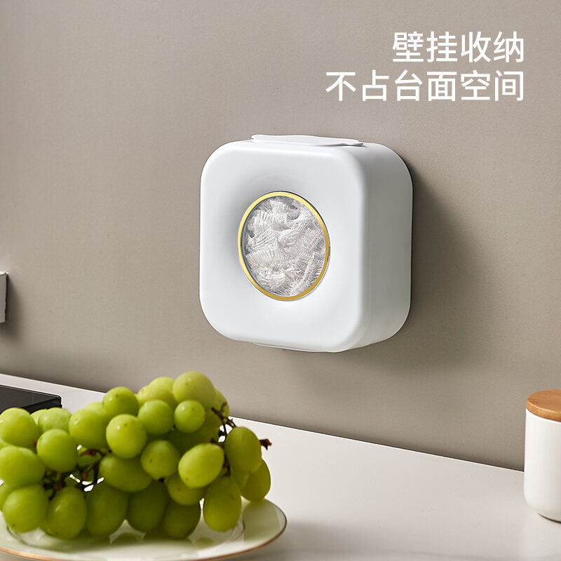 Bọc Màng Bọc Thực Phẩm Dùng Một Lần Hộp Đựng Đồ Kiểu Rút Ra Treo Tường Bọc