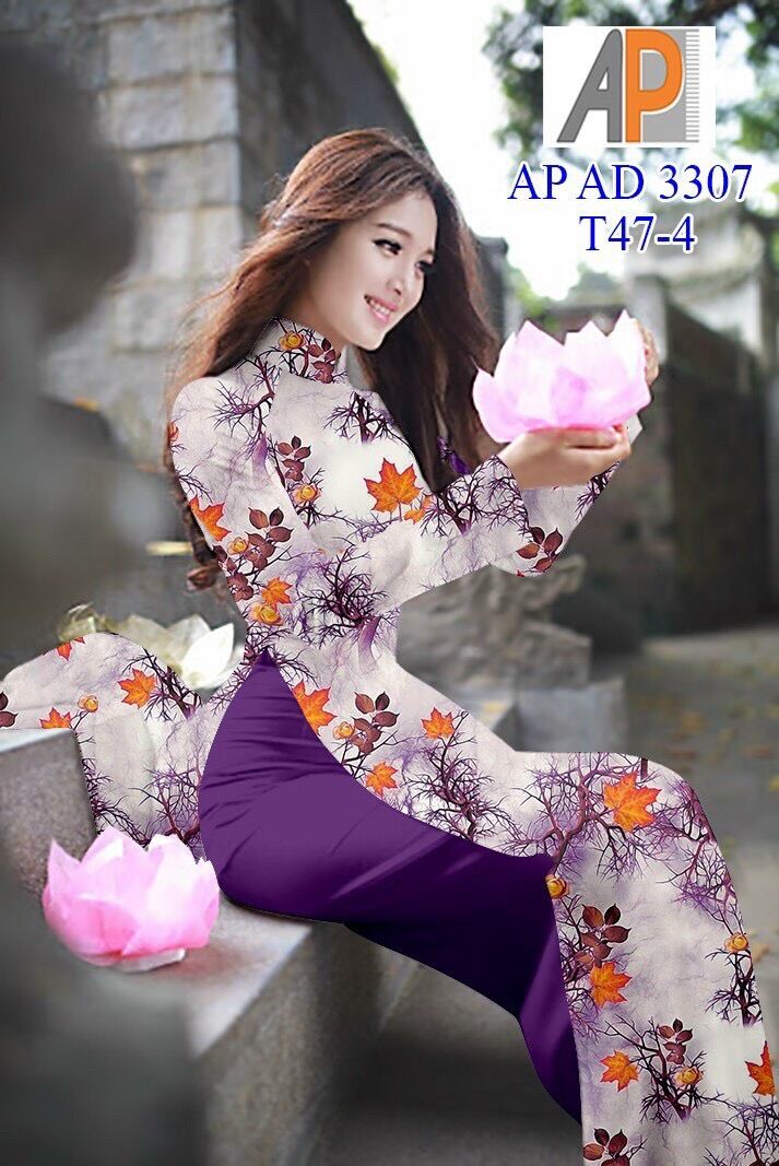Vải áo dài lá phong