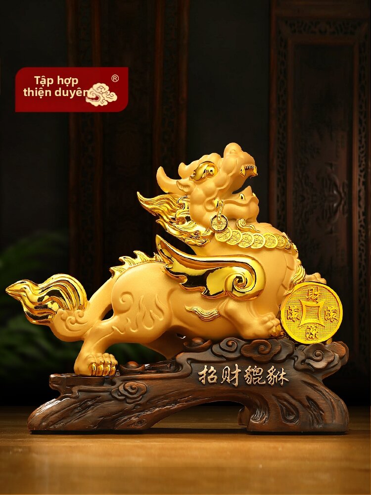 JUSHANYUAN | Wealth-Attracting Pixiu Decorative Pair