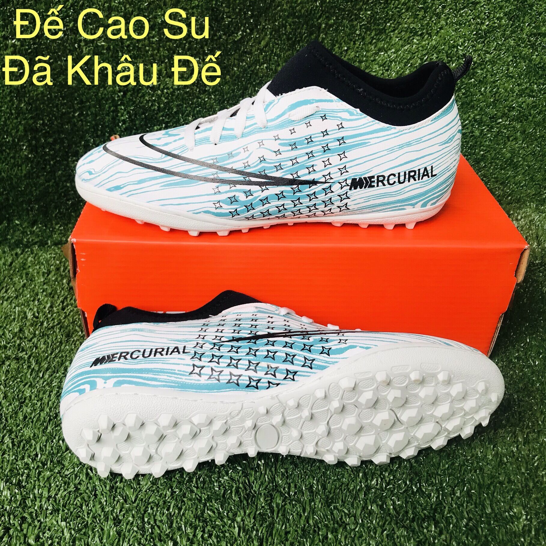 [HCM]Giày đá bóng chính hãng pu lo cao cấp