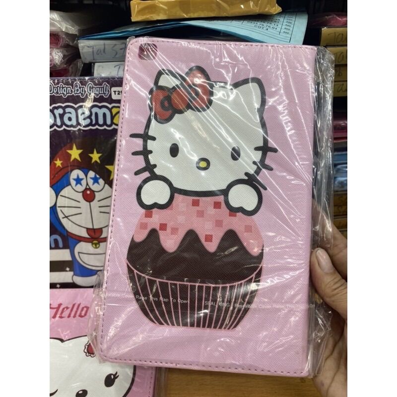 [Nhập RS0822 giảm 30k cho đơn 99k]ao da Sámung Tab A8 2019 8inch/ T295 in hình doremon kitty