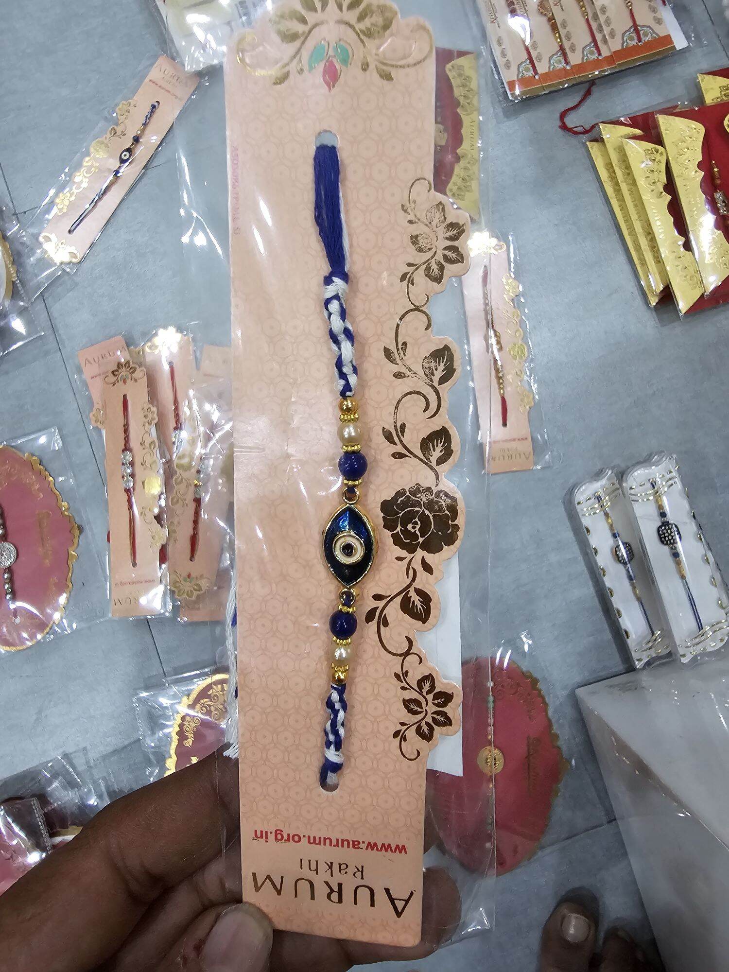 Rakhi - Hand bracelet  hand made