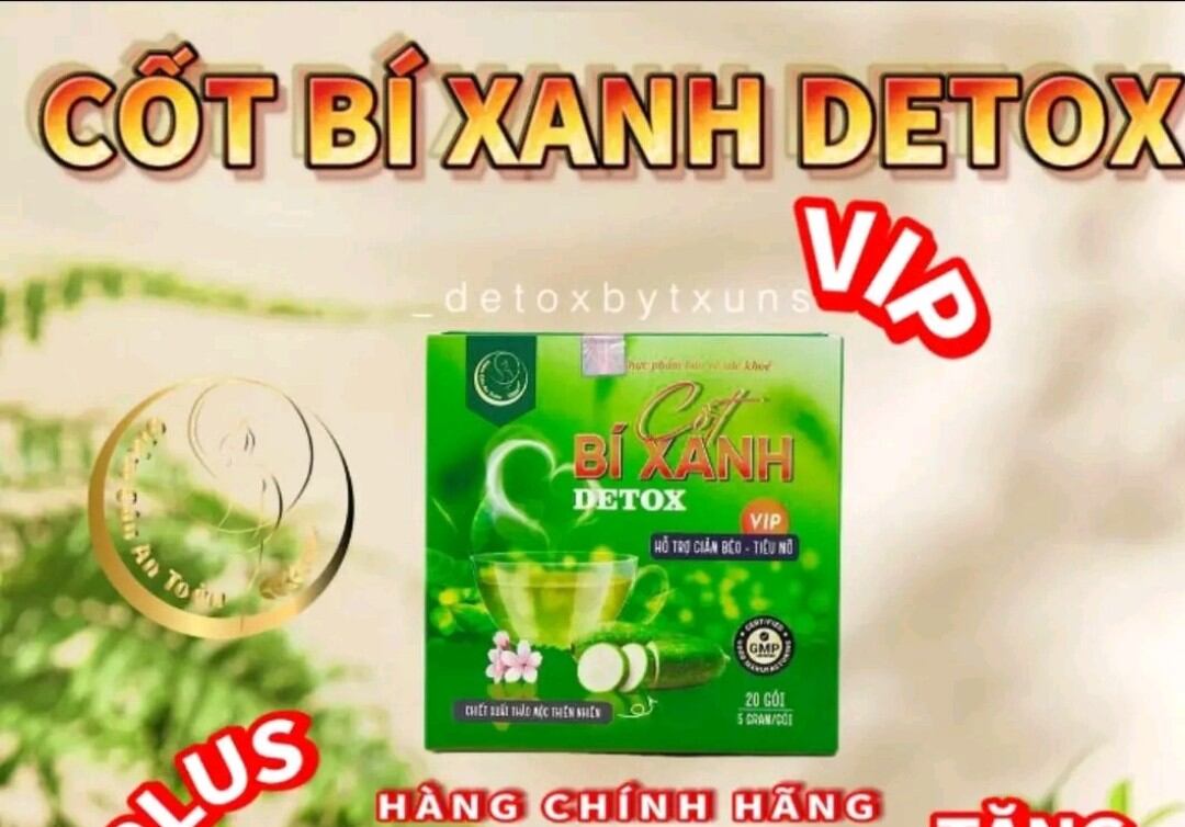 Cốt bí xanh detox vip mạnh