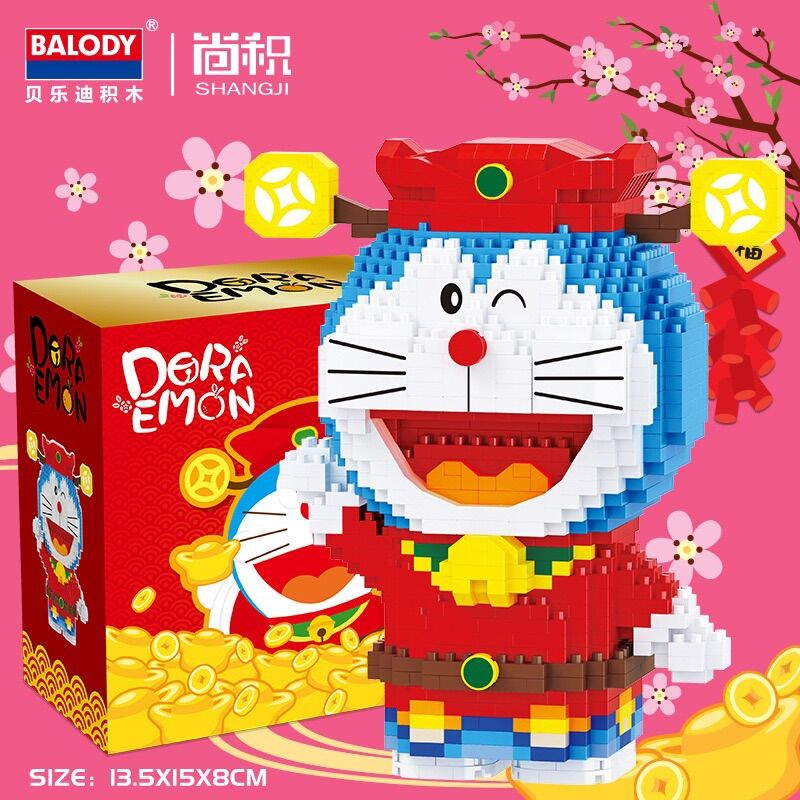Xếp hình doremon thần tài