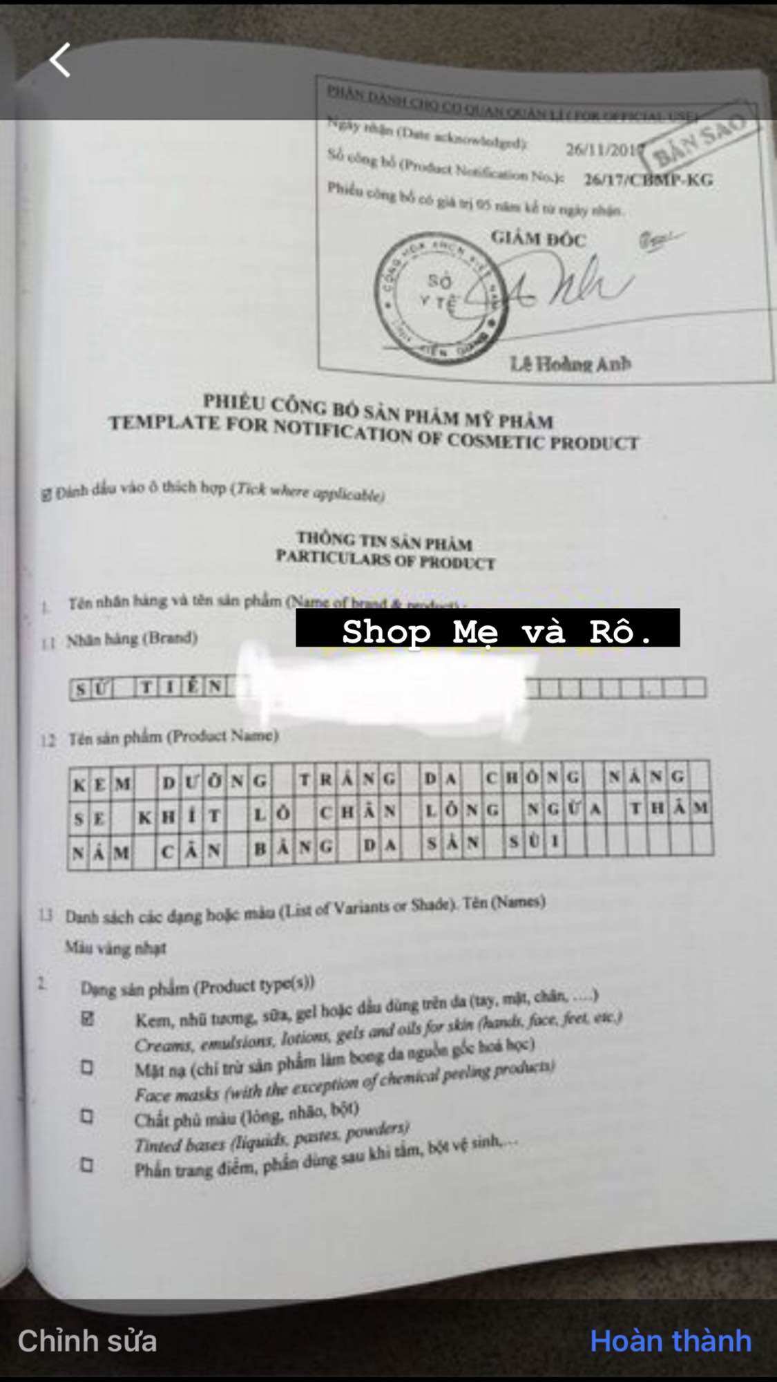 Kem sứ tiên đen dưỡng trắng da,ngừa lão hoá,thu nhỏ lỗ chân lông,ngừa mụn hủ 4,5g (chính hãng )