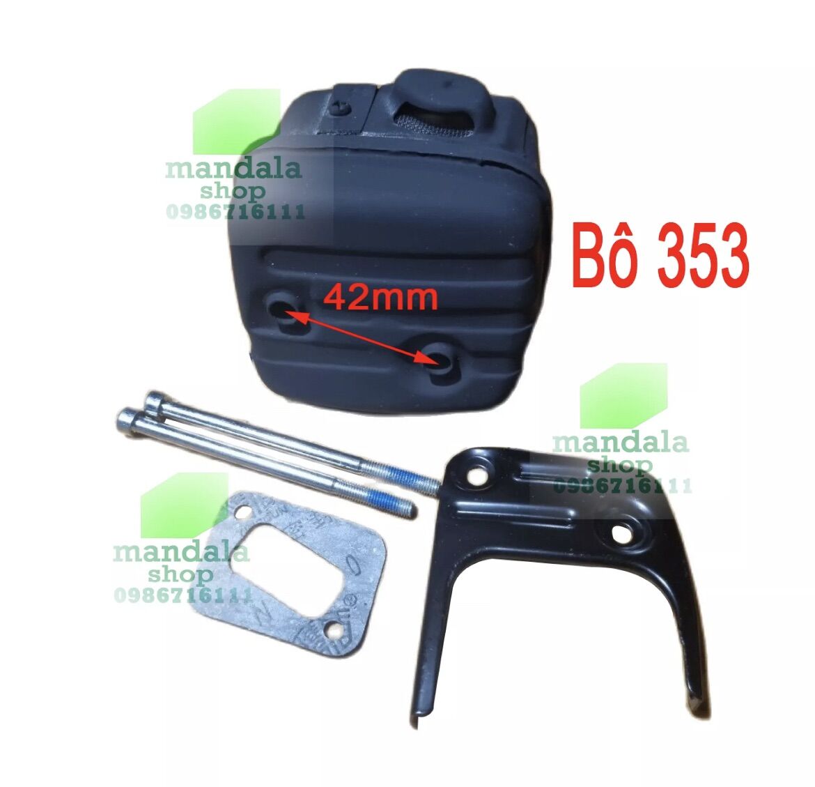 Bô Xả Máy Cưa Xăng 365, 353, 5200