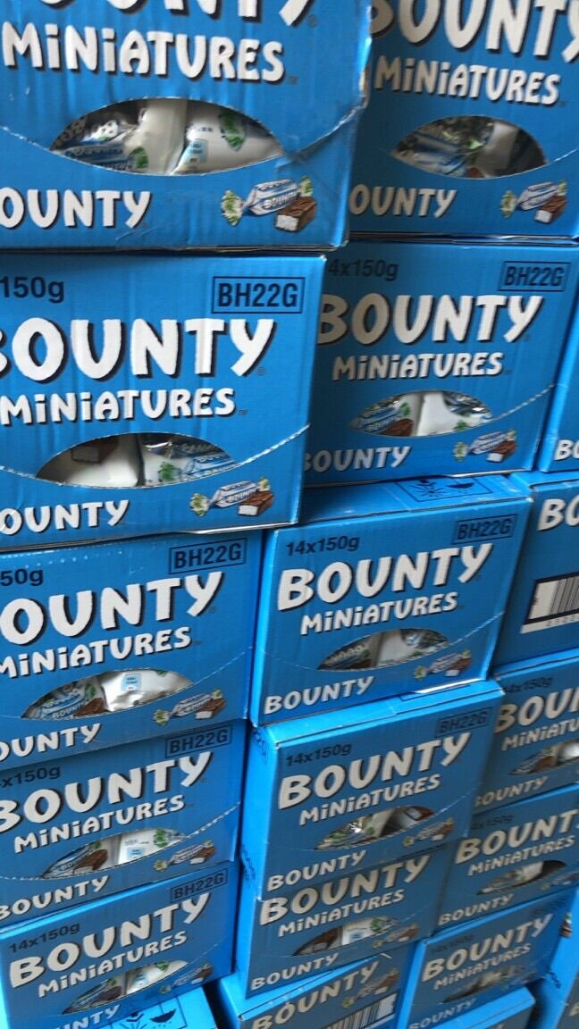 [NEW DATE 04/2026]Socola Dừa Bounty Miniatures Mỹ Gói 227 Gram