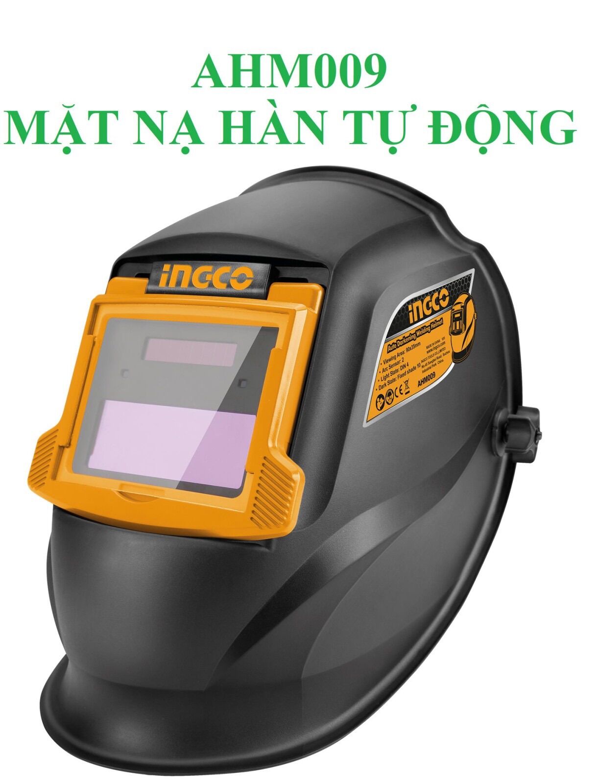 Mặt nạ hàn tự động INGCO AHM009