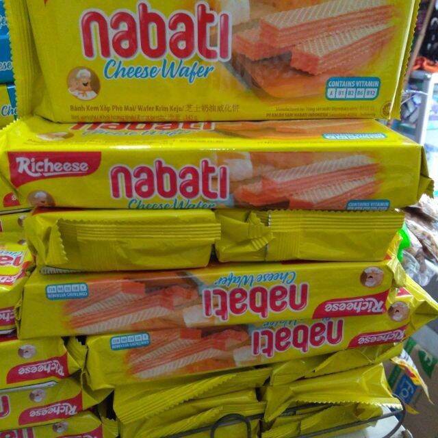 COMBO 5 PHONG BÁNH NABATI VỊ PHO MAI