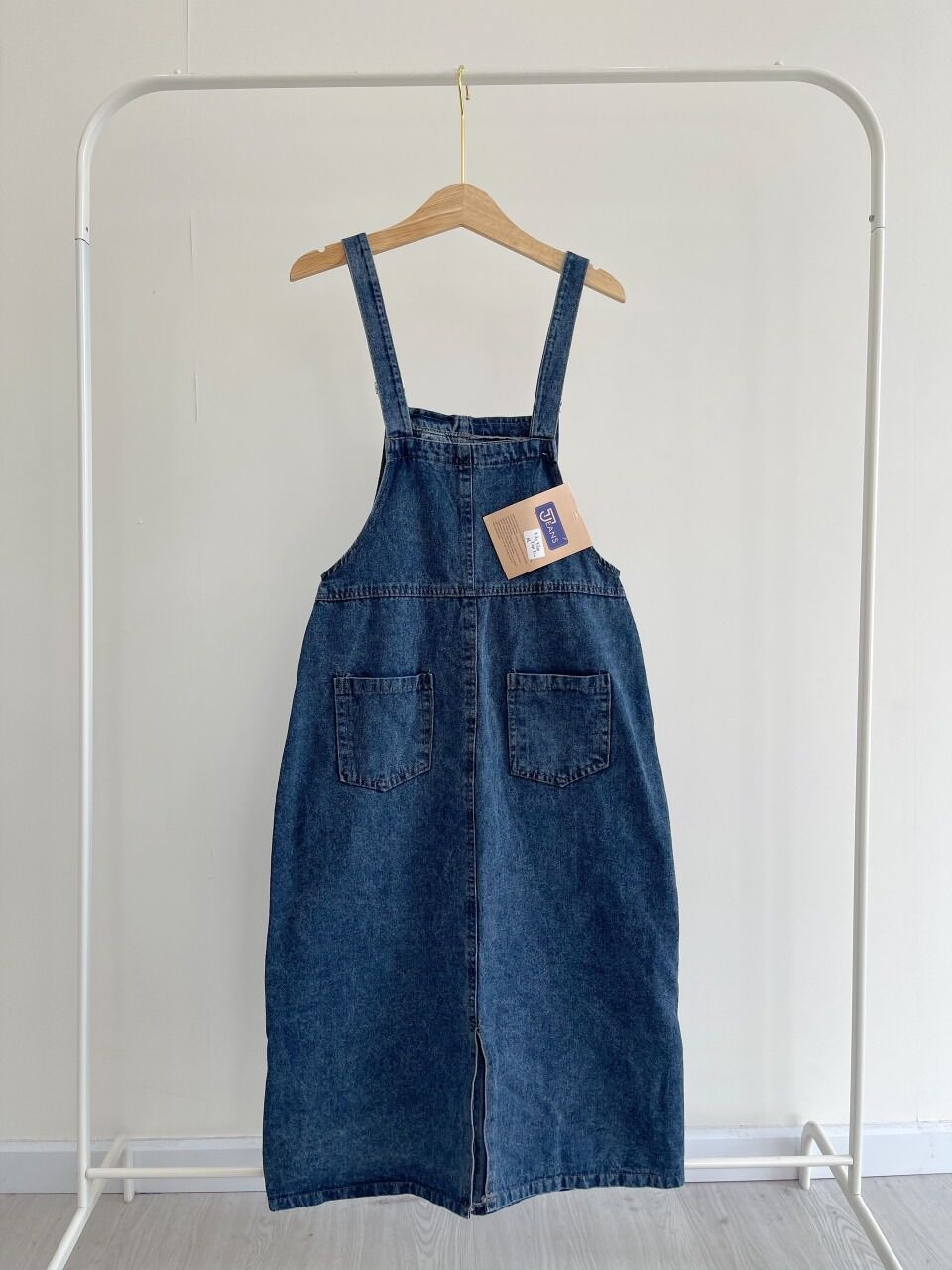 (ảnh thật, hoả tốc) 🌱 new in - Yếm jean túi hộp 🥑
