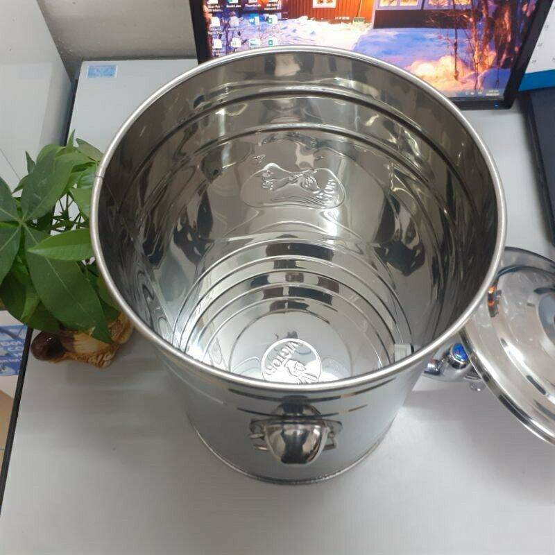 Bình đựng nước inox cao cấp sus 304 size 20 lit (có vòi inox)