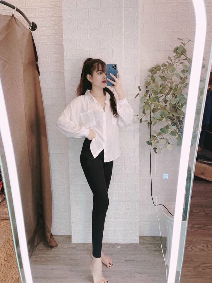 Quần legging dài thun porip sịn sò