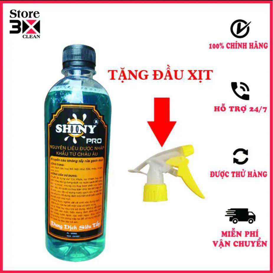 Shiny tẩy lóc máy cao cấp.