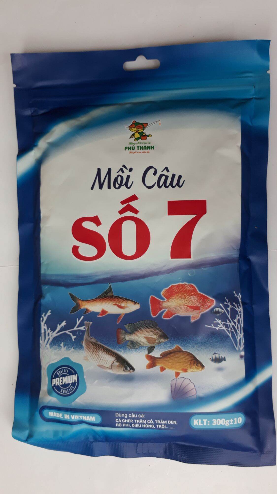 2 Gói Mồi Câu Cá Phú Thành Số 7_ Mồi Câu Đa năng
