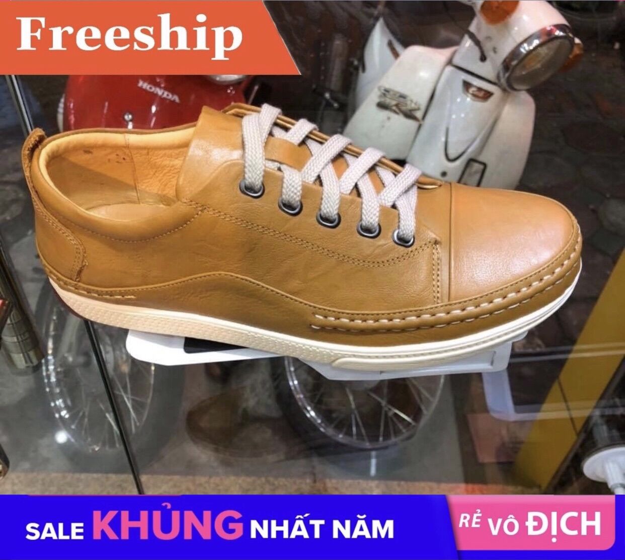 Giày asia, giầy asisa, giày asia nam, giày thể thao nam asisa da bò cao cấp