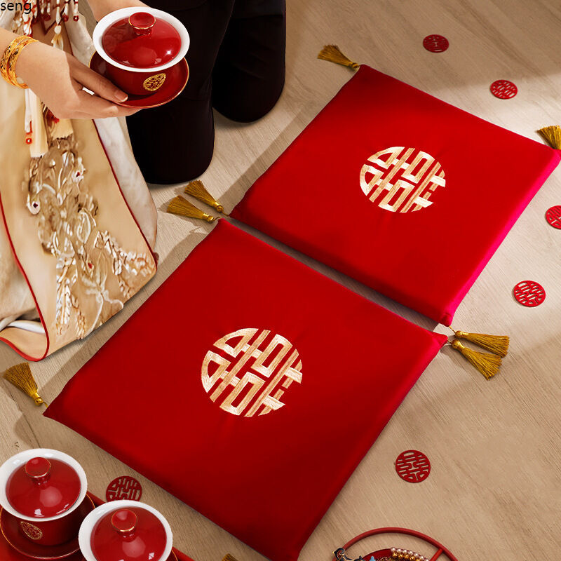 Tea Offering Ceremony Wedding Kneeling Cushion Red Giá 934,000 Đồng*Miễn phí vận chuyển