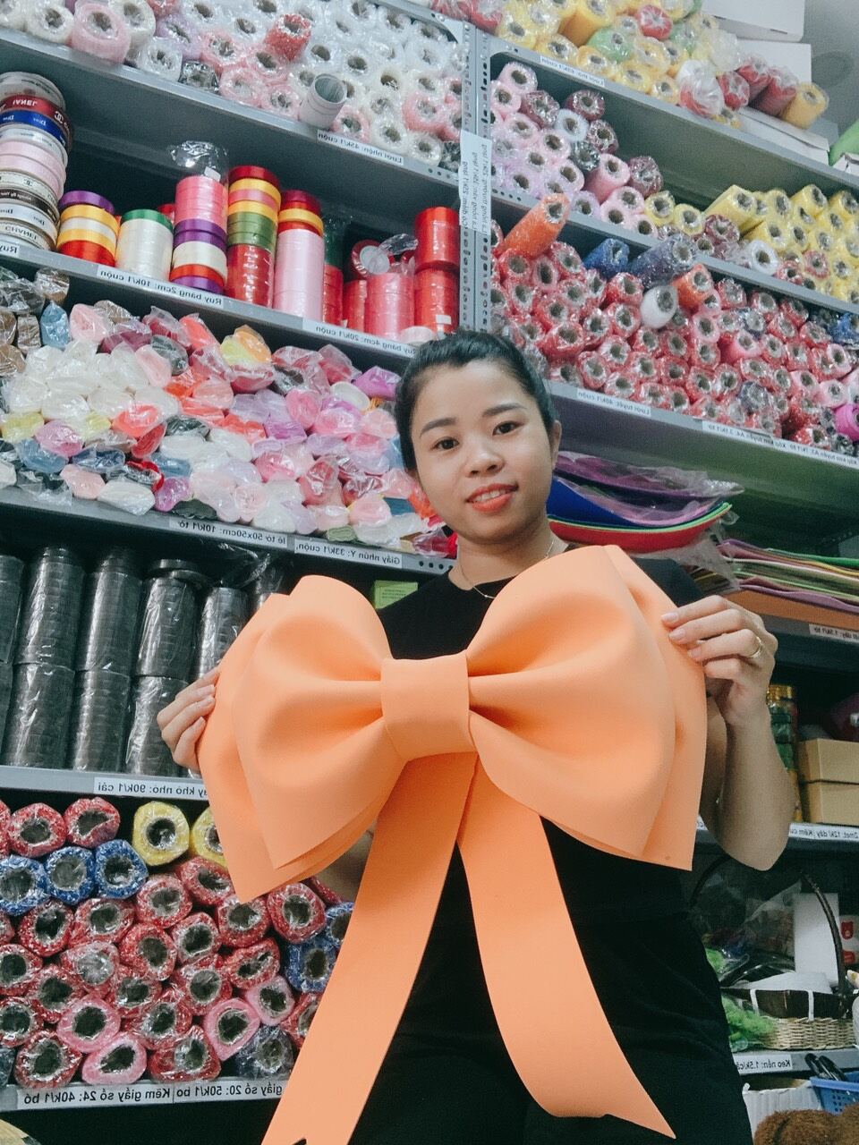 Nơ Xốp Trang Trí Size 10cm-60cm