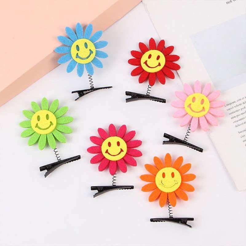 Set 2 Kẹp tóc Lò Xo cute cho bé