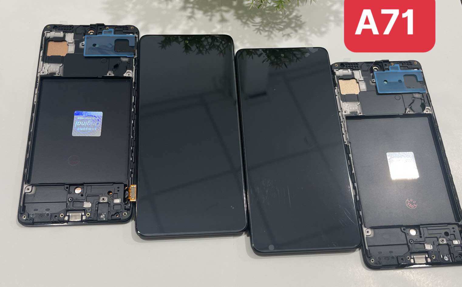 Màn hình thay thế dành cho điện thoại SS A71 oled khung