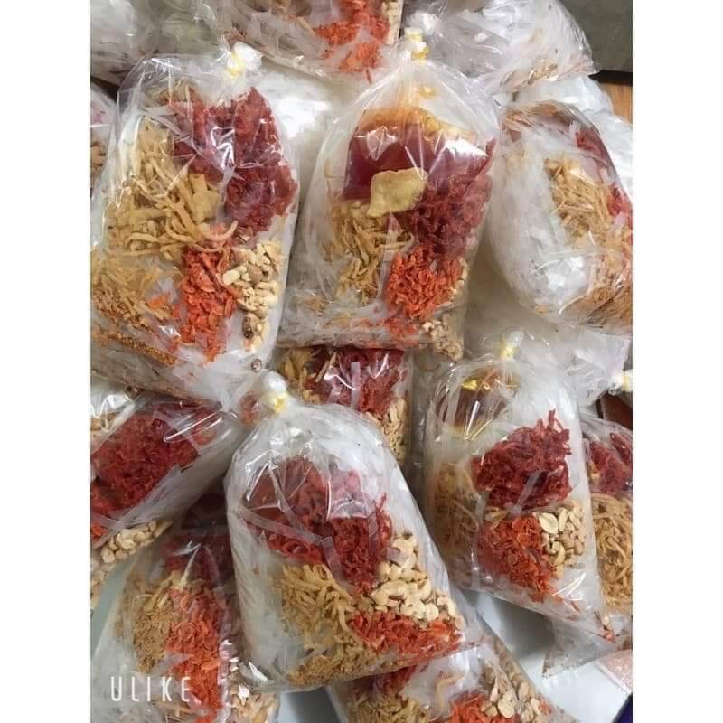 (KHÔNG XOÀI RĂM)1 (BỊCH) bánh tráng trộn bơ tắc thập vị