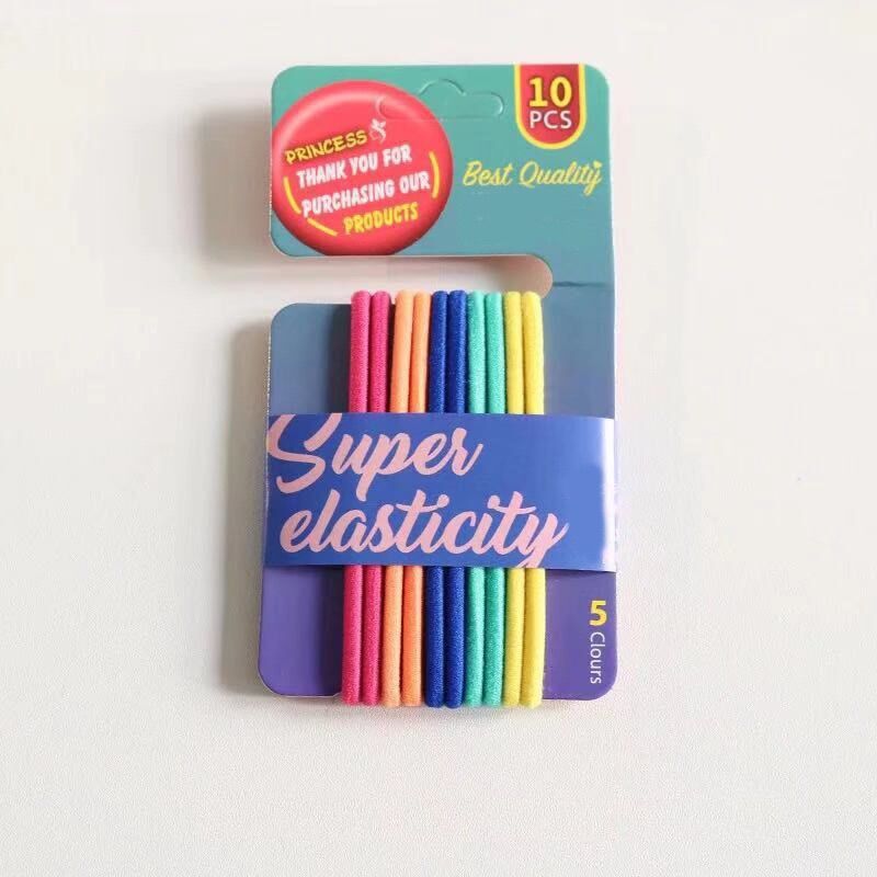 Set 10 dây thun màu sắc Super Elasticity
