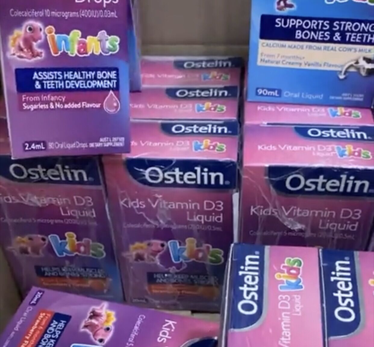 Vitamin D3 Ostelin Úc