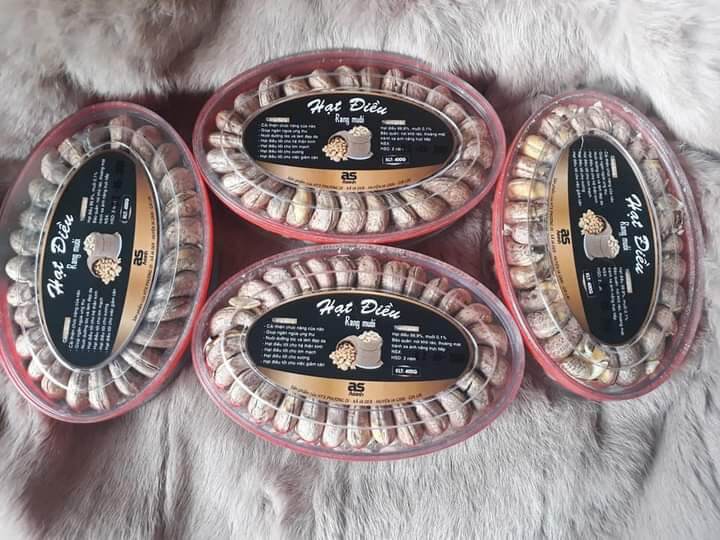 Hạt điều rang muối Asanh 400gram