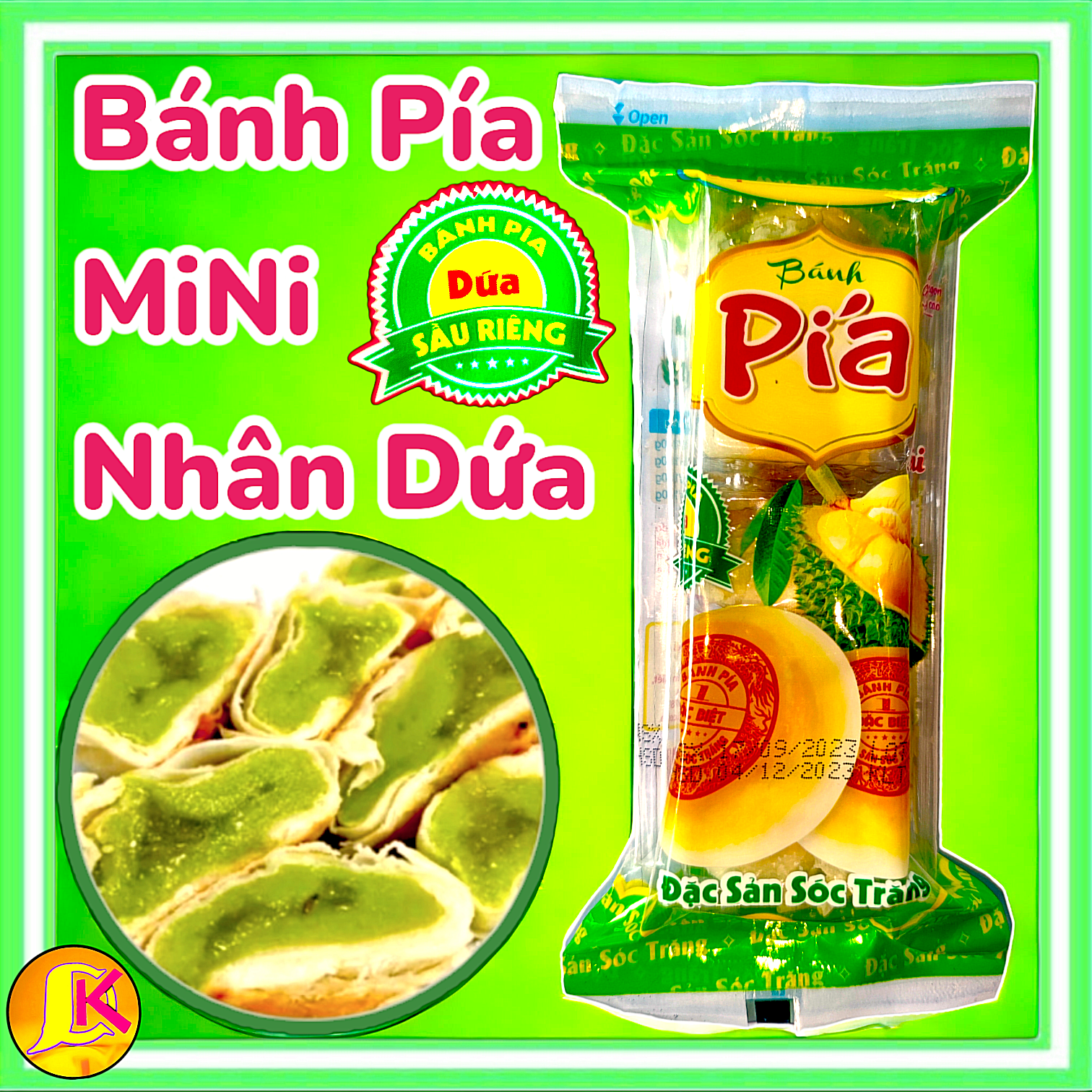 Bánh pía MiNi 5 cái trong 1 hộp