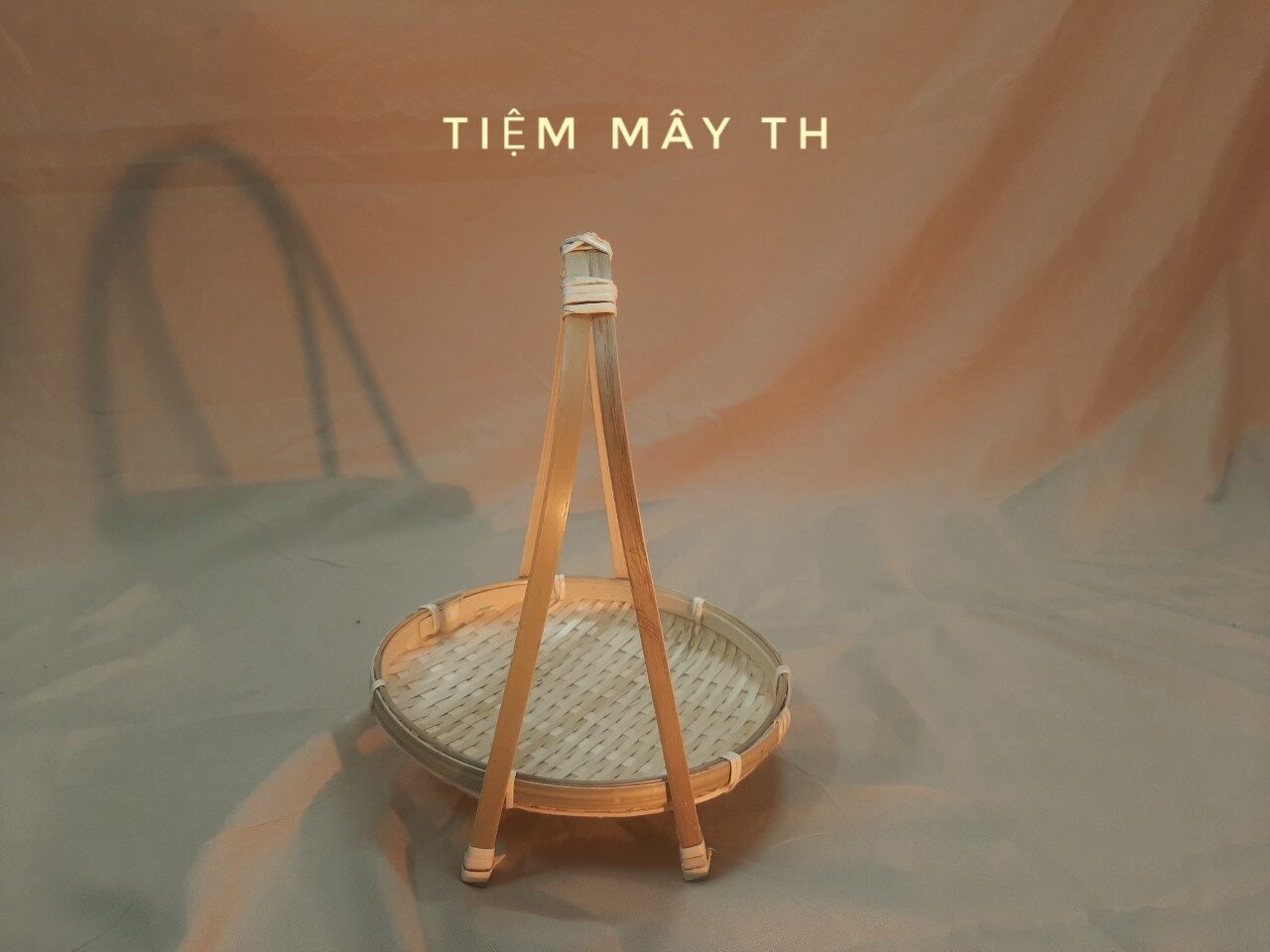 Kệ mẹt tre tầng TIỆM MÂY TH đựng đồ, decor