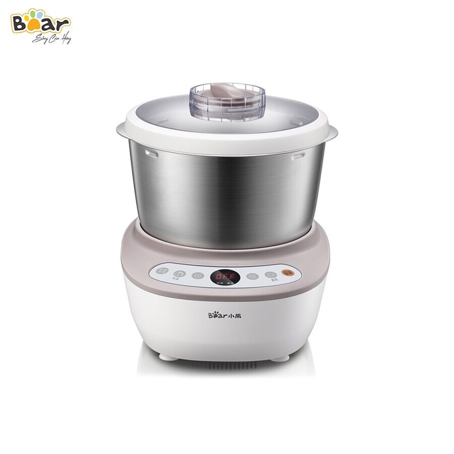 Máy trộn bột tự động 5l bear dm-b50v1 - dụng cụ làm bánh, nhào bột tiện lợi