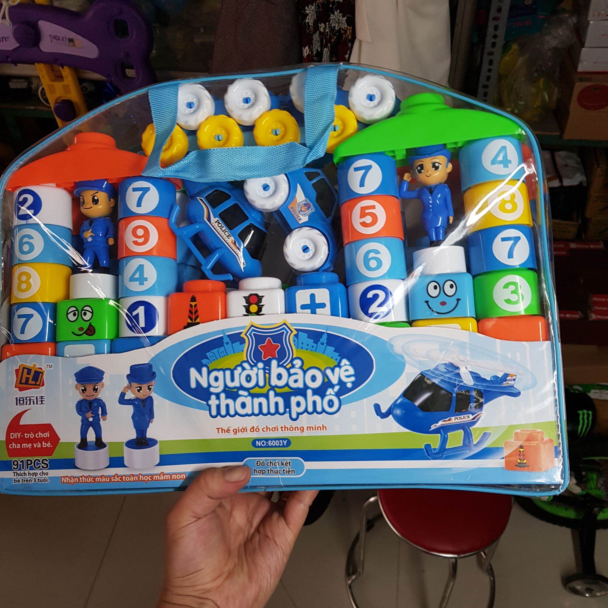 Bộ lắp hình - Lego - xếp gạch cho bé bộ nhỏ