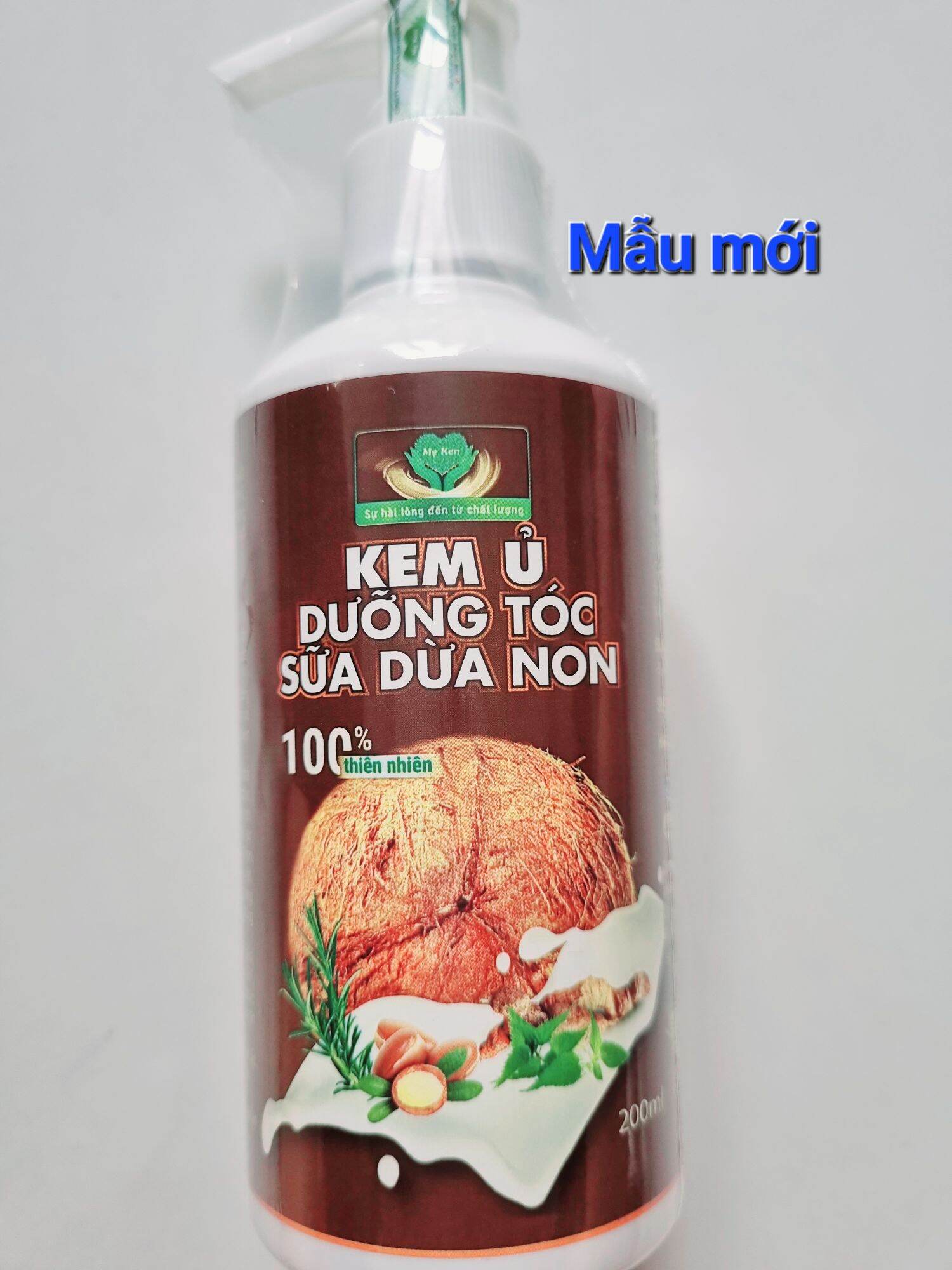 Kem ủ dưỡng tóc sữa dừa non mẹ ken
