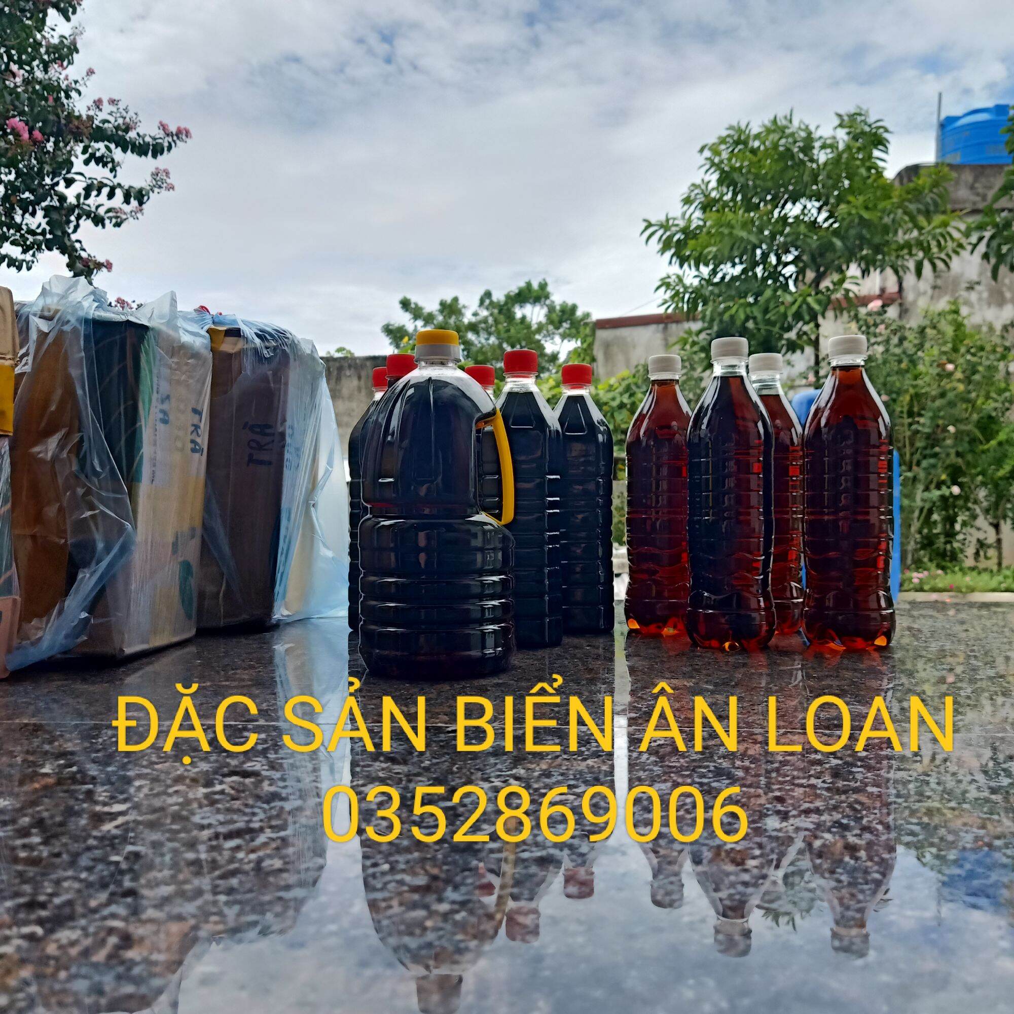 2 lít nước mắm cá cơm loại đặc biệt - đặc sản sa châu