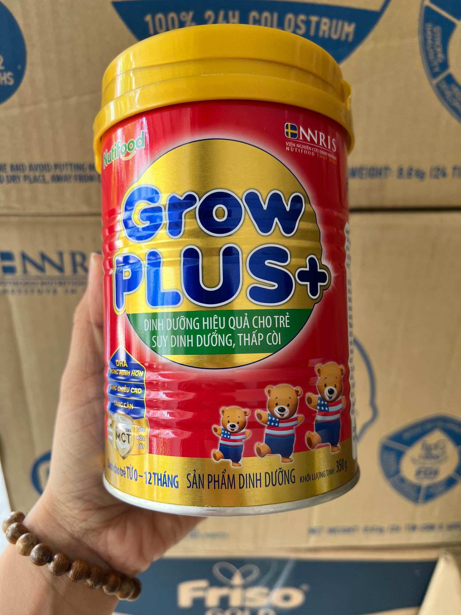 Sữa grow plus+ 350g của nutifood