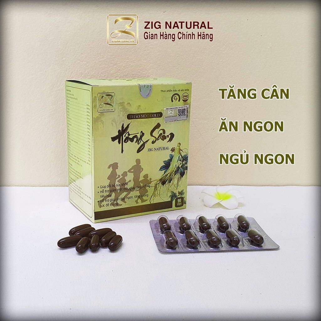 Thảo dược Tăng cân Hồng Sâm Gold,  hỗ trợ tăng cân nhanh an toàn hiệu quả